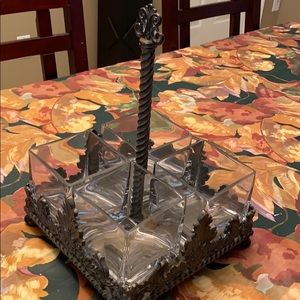 Godinger chip and dip serving tray